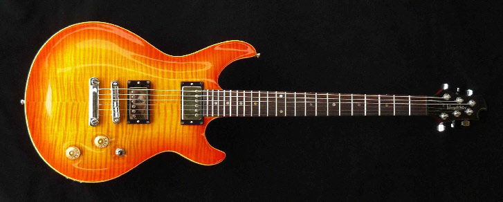 Flame Maple electric guitar SOUNDESTINY